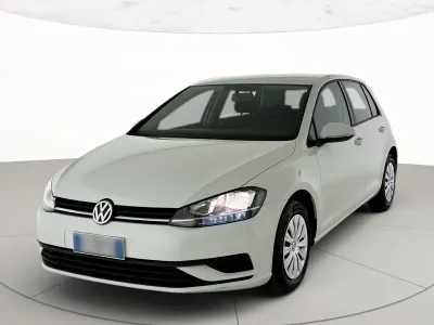 Usata VW Golf VII Trendline 90 CV (66 kW) 2017 Bianco Berlina