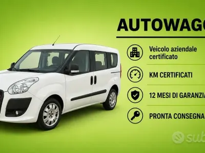 Usata Fiat Doblò Dynamic 105 CV (77 kW) 2015 Bianco Monovolume
