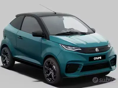 Nuova Aixam Coupe GTI 2026 Blu Coupé