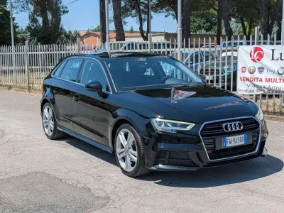 Usata Audi A3 Admired 131 CV (96 kW) 2019 Nero Berlina