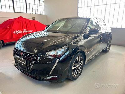 Usata Peugeot 208 Allure 101 CV (74 kW) 2021 Nero Utilitaria