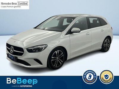 Usata Mercedes B180 Advanced 116 CV (85 kW) 2023 Bianco pastello Monovolume