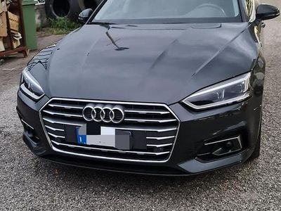 Usata Audi A5 Sport 190 CV (139 kW) 2019 Grigio Coupé