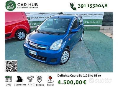 Usata Daihatsu Cuore SHO 69 CV (50 kW) 2009 Blu Utilitaria