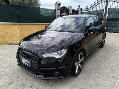 Usata Audi A1 Sportback S-Line 86 CV (63 kW) 2013 Nero Utilitaria
