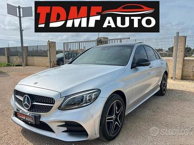 Usata Mercedes C220 Premium 194 CV (142 kW) 2019 Grigio Berlina
