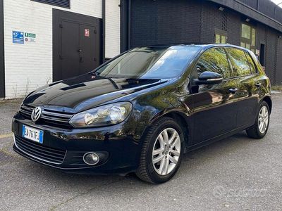 Usata VW Golf VI Highline 105 CV (77 kW) 2010 Nero Utilitaria