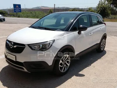 Usata Opel Crossland X Innovation 83 CV (61 kW) 2019 Bianco SUV