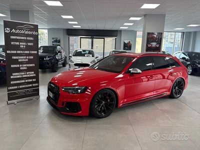 Usata Audi RS4 450 CV (330 kW) 2018 Rosso Station wagon