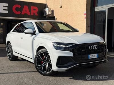 Usata Audi Q8 S-Line 286 CV (210 kW) 2021 Bianco SUV