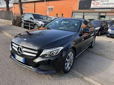 Usata Mercedes C200 136 CV (100 kW) 2016 Nero Berlina