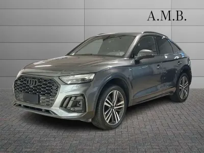 Usata Audi Q5 S-line plus 204 CV (150 kW) 2021 Grigio SUV