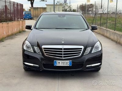 Usata Mercedes E220 Executive 170 CV (125 kW) 2012 Nero Berlina