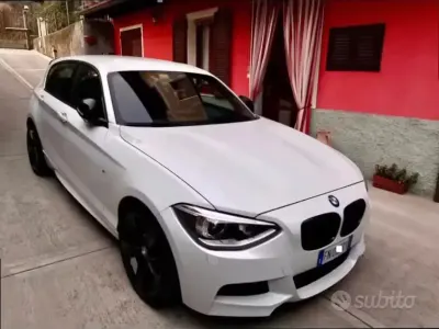 Usata BMW 120 M Sport 184 CV (135 kW) 2014 Bianco Utilitaria
