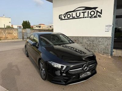 Usata Mercedes A180 Premium 116 CV (85 kW) 2019 Nero Berlina