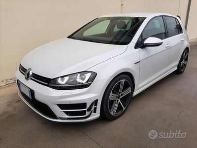 Usata VW Golf R 300 CV (220 kW) 2015 Bianco Berlina