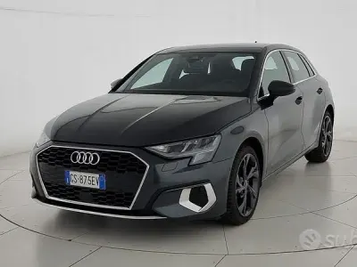 Usata Audi A3 Advanced 150 CV (110 kW) 2023 Grigio Berlina