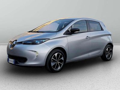 Usata Renault Zoe Intens 80 kW (109 CV) 2019 Grigio chiaro Utilitaria