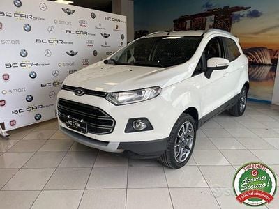 Usata Ford Ecosport Titanium 95 CV (69 kW) 2015 Bianco SUV