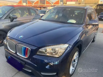 Usata BMW X1 143 CV (105 kW) 2013 Blu SUV