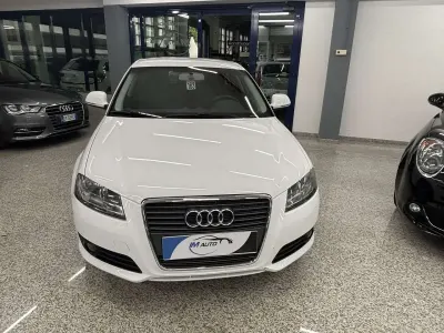 Usata Audi A3 Ambition 140 CV (102 kW) 2010 Bianco Utilitaria