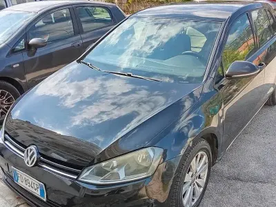 Usata VW Golf VII 110 CV (80 kW) 2016 Nero Berlina