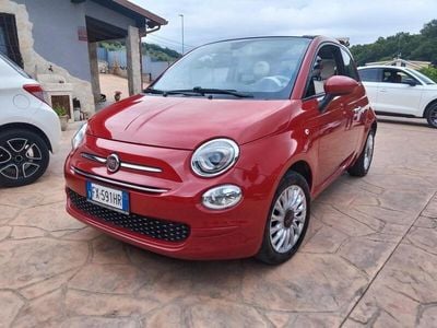 Usata Fiat 500C 85 CV (62 kW) 2019 Rosso Cabrio