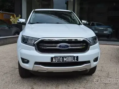 Brugt Ford Ranger Limited 170 HK (125 kW) 2022 Hvid Pickup / Ladvogn