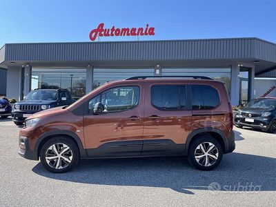 Usata Peugeot Rifter GT-line 130 CV (95 kW) 2021 Nero Monovolume