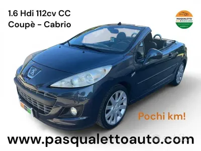 Usata Peugeot 207 CC Allure 111 CV (81 kW) 2013 Blu Cabrio