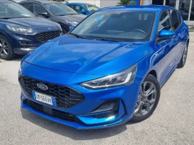 Usata Ford Focus ST-Line X 125 CV (91 kW) 2023 Blu Berlina