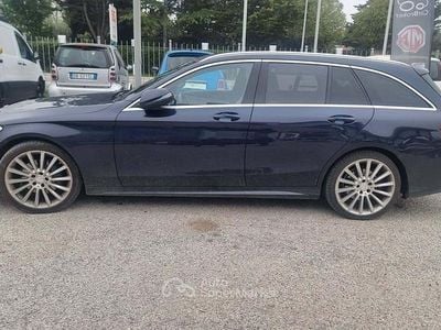 Gebraucht Mercedes C220 170 PS (125 kW) 2016 Blau Kombi