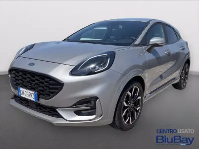 Usata Ford Puma ST-Line X 125 CV (91 kW) 2022 Solar yellow (metallizzato) SUV