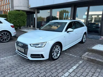 Usata Audi A4 S-Line 150 CV (110 kW) 2016 Bianco Station wagon