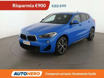 Usata BMW X2 M Sport 231 CV (169 kW) 2018 Blu/azzurro SUV