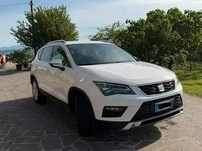 Usata Seat Ateca 4Drive 190 CV (139 kW) 2018 Bianco SUV