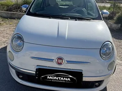 Occasion Fiat 500 75 ch (55 kW) 2009 Blanc Cabriolet