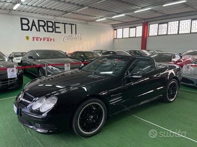 Usata Mercedes SL55 AMG 500 CV (367 kW) 2002 Nero Cabrio