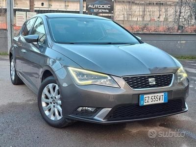 Usata Seat Leon Business 110 CV (80 kW) 2015 Grigio Berlina