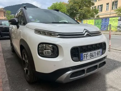 Usata Citroën C3 Aircross PureTech 110 CV (80 kW) 2019 White / deep black SUV