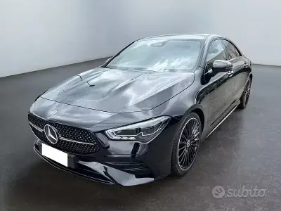 Usata Mercedes CLA200 AMG Line Premium 150 CV (110 kW) 2023 Nero Berlina