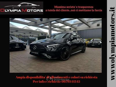 Usata Mercedes CLA180 Premium 190 CV (139 kW) 2025 Nero Berlina