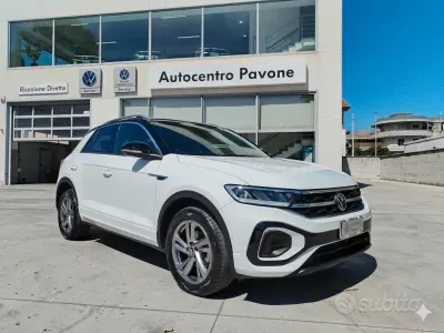 Usata VW T-Roc IQ Drive 150 CV (110 kW) 2022 Bianco SUV