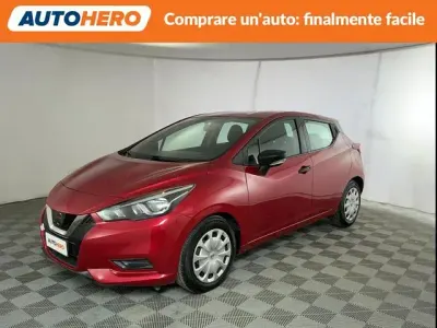 Usata Nissan Micra Acenta 90 CV (66 kW) 2018 Rosso Utilitaria