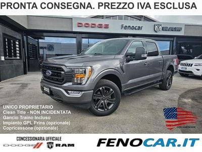 Usata Ford F-150 XLT 401 CV (294 kW) 2022 Grigio scuro metallizzato Pick-up