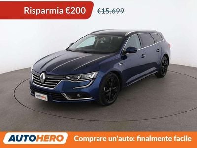 Usata Renault Talisman Intens 131 CV (96 kW) 2018 Blu Station wagon