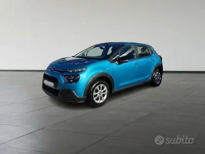 Gebraucht Citroën C3 Feel 83 PS (61 kW) 2022 Blau Kleinwagen