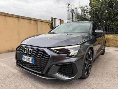 Usata Audi A3 S-Line 150 CV (110 kW) 2022 Grigio Berlina