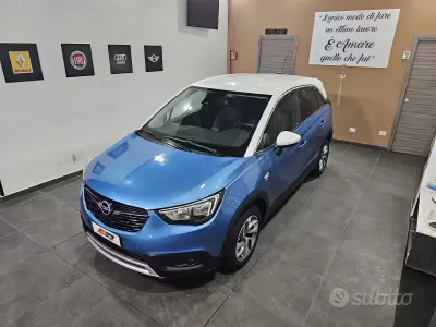 Usata Opel Crossland X Innovation 75 CV (55 kW) 2018 Blu SUV