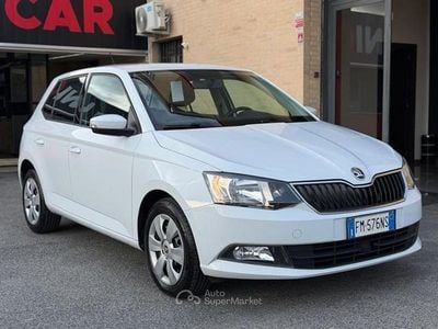 Usata Skoda Fabia Ambition 75 CV (55 kW) 2017 Bianco Berlina